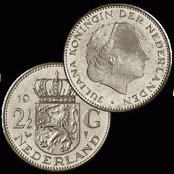 2 1/2 Gulden 1969 H